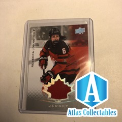 2021 UD Team Canada Juniors Women #51 Rebecca Johnston Jersey